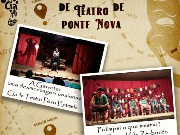 Grupos de Teatro de Unaí no Festival Nacional de Ponte Nova
