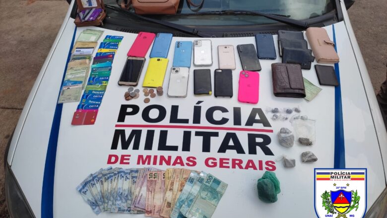 PM prende seis pessoas, apreende drogas e recupera celulares furtados durante a realização da 274ª Festa de Santo Antônio do Boqueirão