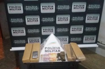 Denúncias do 181 levam a Polícia Militar a apreender quase 5kg de Maconha em Unaí
