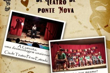 Grupos de Teatro de Unaí no Festival Nacional de Ponte Nova